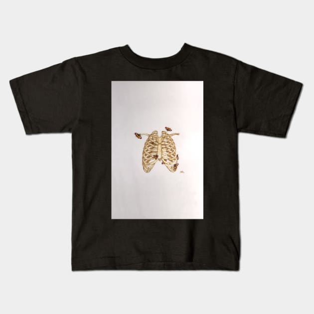 Bone Metastasis Kids T-Shirt by Arondel